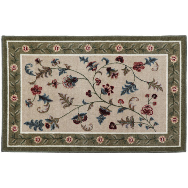 Brumlow Mills Farrah Performance Blue/Slate Rug & Reviews Wayfair